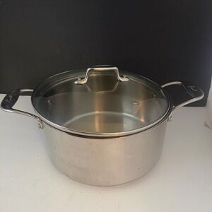 EMERIL 6 Qt Stainless Steel Stock Pot with Lid